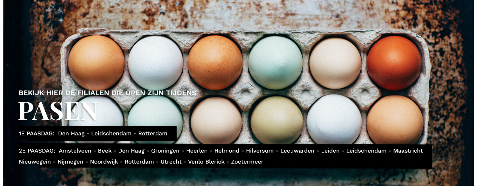 Openingstijden Pasen Van Os tassen en koffers