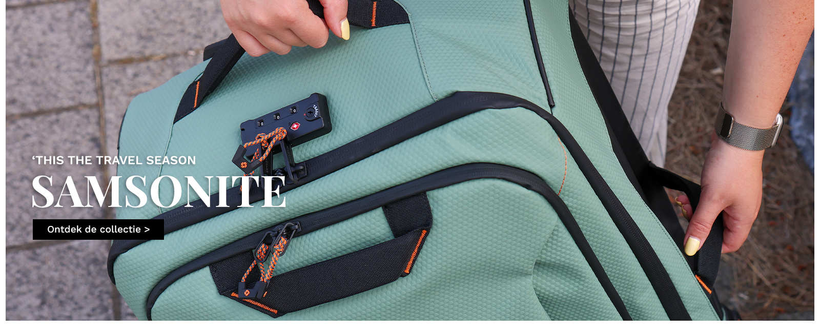 Samsonite Ecodiver reisbagage Van Os tassen en koffers