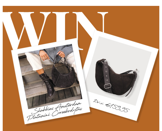 WIN | SHABBIES AMSTERDAM CROSSBODYTAS
