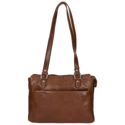 the Monte buff leather bruin