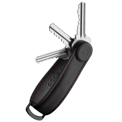 Orbitkey crazy horse key organiser 2.0 zwart