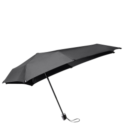 Senz mini foldable storm umbrella zwart