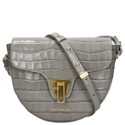 Coccinelle coccinelle beat croco soft grijs