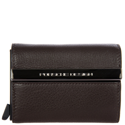 Porsche Design small leather goods bruin