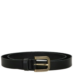 DSTRCT riem 3 cm zwart