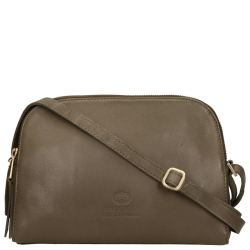 Fred De La Bretoniere vegetable tanned leather taupe