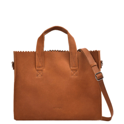 MYOMY my paper bag handbag crossbody cognac