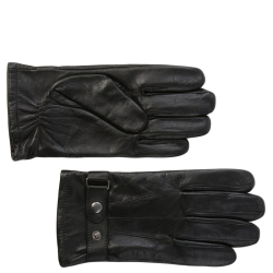 Ashwood Leather leather gloves zwart
