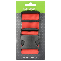 Worldpack travel accessories rood