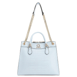 Guess nell croc blauw