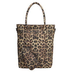 Zebra Trends natural bag kartel rits print