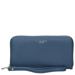 Flora & Co saffiano blauw