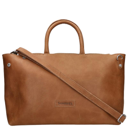 Shabbies Amsterdam vegetable tanned leather cognac