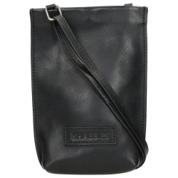 Shabbies Amsterdam vegetable tanned leather zwart