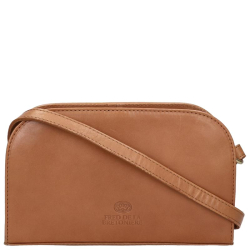 Fred De La Bretoniere vegetable tanned leather cognac