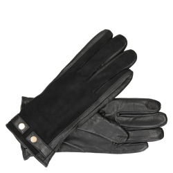 Ashwood Leather leather gloves zwart