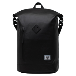 Herschel roll top backpack zwart