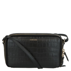 Loulou Essentiels classy croco zwart