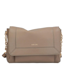 Loulou Essentiels royal nappa taupe