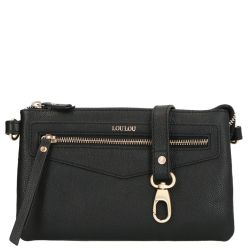 Loulou Essentiels royal nappa zwart