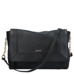 Loulou Essentiels royal nappa zwart