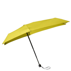 Senz micro foldable storm umbrella geel