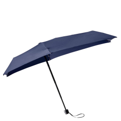 Senz micro foldable storm umbrella blauw