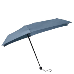 Senz micro foldable storm umbrella blauw