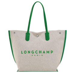 Longchamp essential toile groen