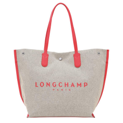 Longchamp essential toile rood