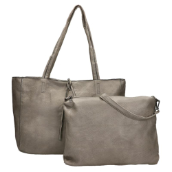 Hernan shopper grijs