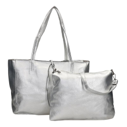 Hernan shopper zilver