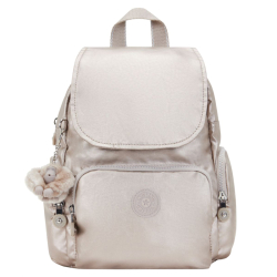 Kipling city zip mini champagne