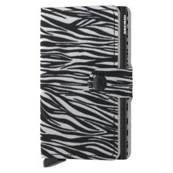 Secrid miniwallet zebra grijs