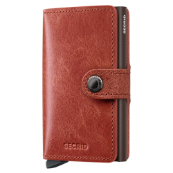Secrid miniwallet vintage oranje