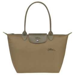 Longchamp le pliage green bruin