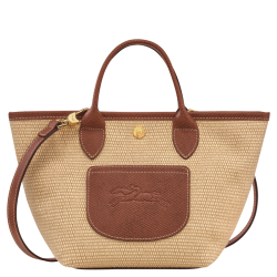 Longchamp le panier pliage bruin