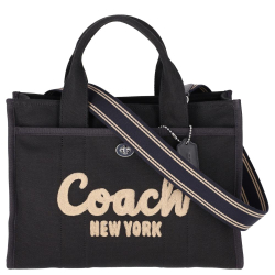Coach cargo tote zwart