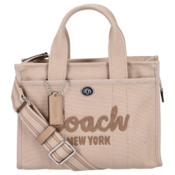 Coach cargo tote 26 beige