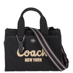 Coach cargo tote 26 zwart