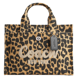 Coach cargo tote print