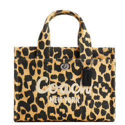 Coach cargo tote 26 print