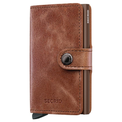 Secrid miniwallet vintage cognac