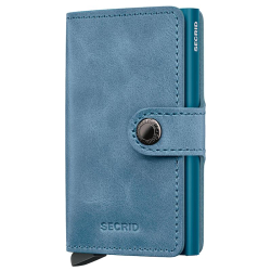 Secrid miniwallet vintage blauw