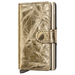 Secrid miniwallet crunch goud