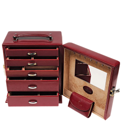 Windrose merino rood