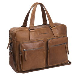 The Chesterfield Brand waxed pull up cognac