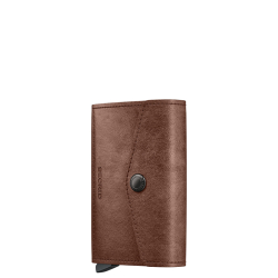 Secrid envelope wallet vintage cognac