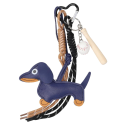 Flora & Co cute keychain blauw