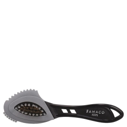 Famaco suede & nubuck zwart